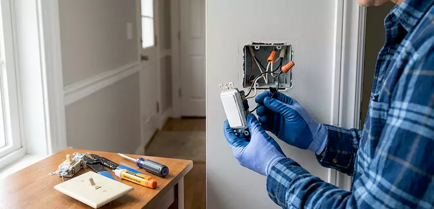 Motion Sensor Light Switch Replacement in Lakeland