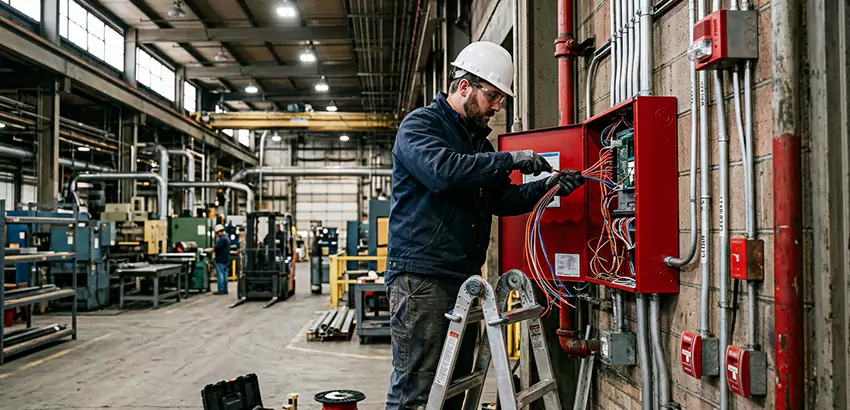 Industrial Fire Alarm Installation in Lakeland