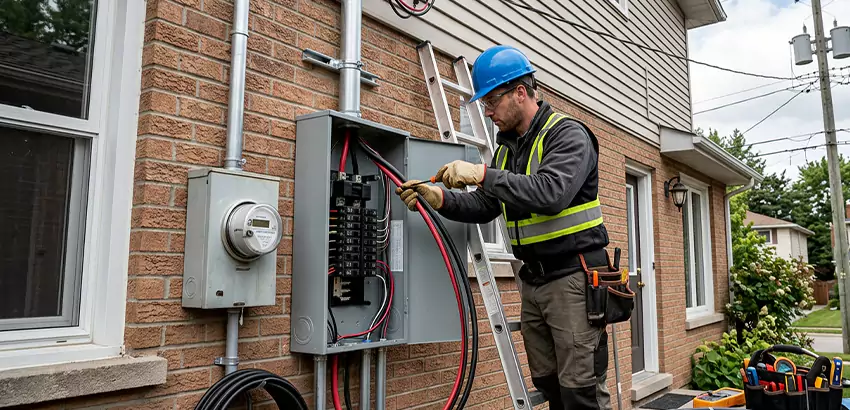 Outdoor Subpanel Installation in Lakeland