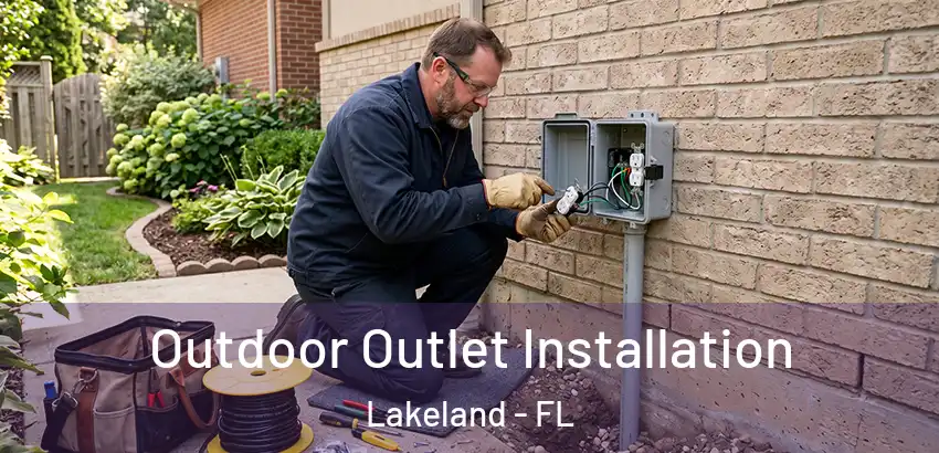 Outdoor Outlet Installation Lakeland - FL