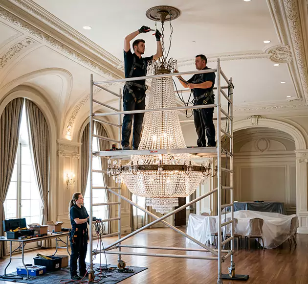 Professional Chandelier Installation: Your Local Fixture Team in Lakeland, FL